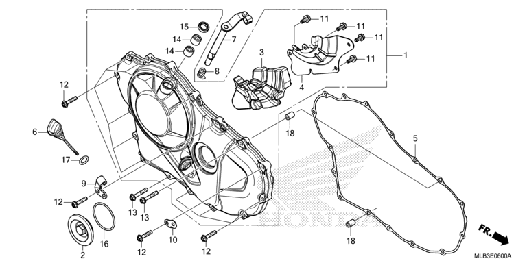 RIGHT CRANKCASE COVER