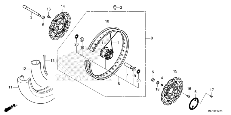 FRONT WHEEL