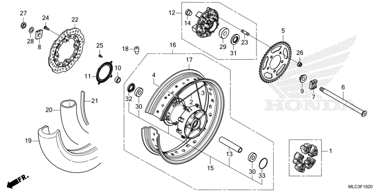 REAR WHEEL
