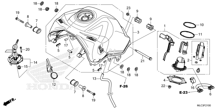 FUEL TANK/FUEL PUMP