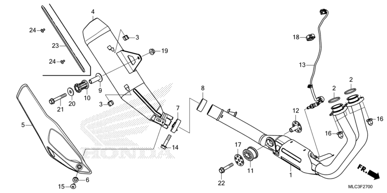 EXHAUST MUFFLER