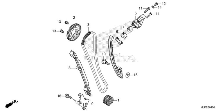 CAM CHAIN/TENSIONER