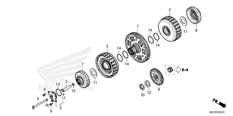 CLUTCH (NT1100D/DE)