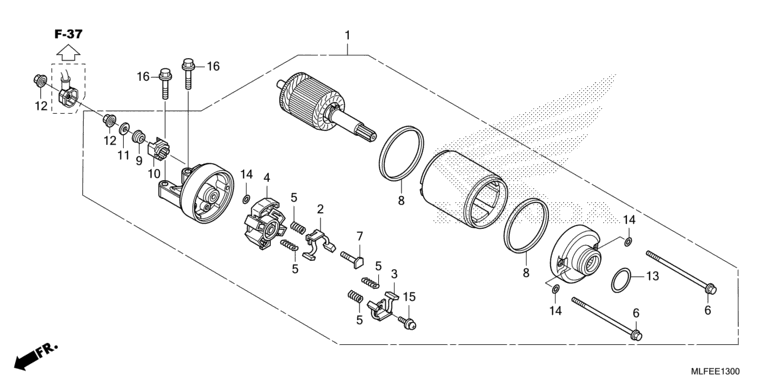 STARTER MOTOR