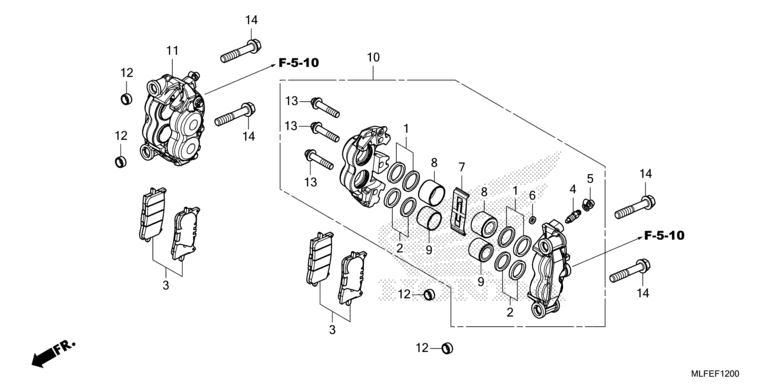 FRONT BRAKE CALIPER