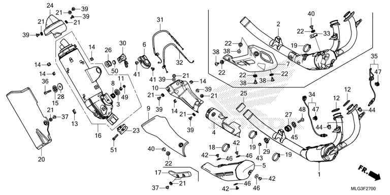 EXHAUST MUFFLER