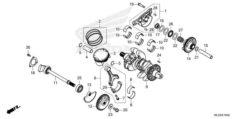 CRANKSHAFT/PISTON