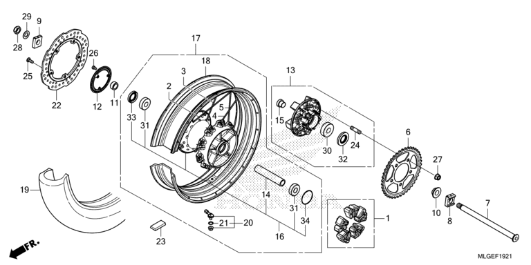 REAR WHEEL (2)