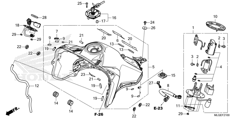 FUEL TANK/FUEL PUMP (1)