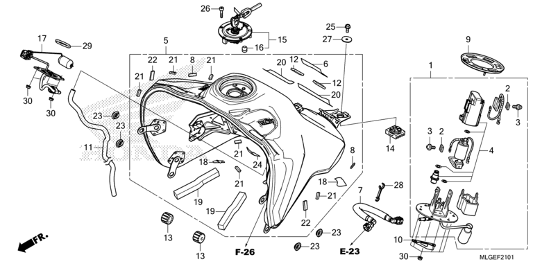 FUEL TANK/FUEL PUMP (2)