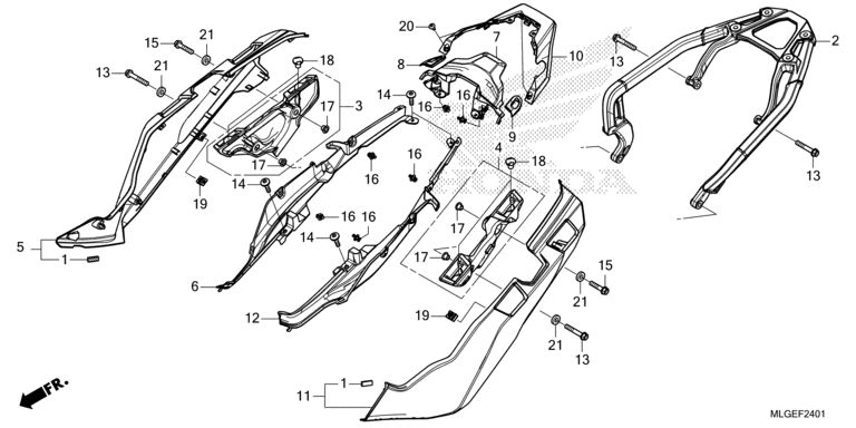 SIDE COVER/REAR CARRIER (2)