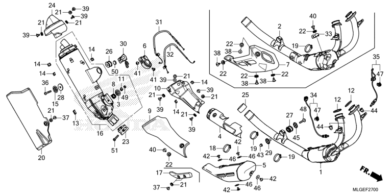 EXHAUST MUFFLER