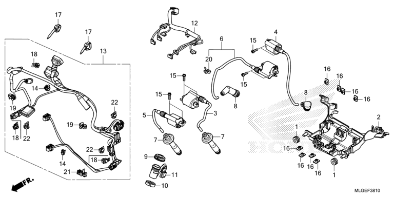 SUB HARNESS/IGNITION COIL