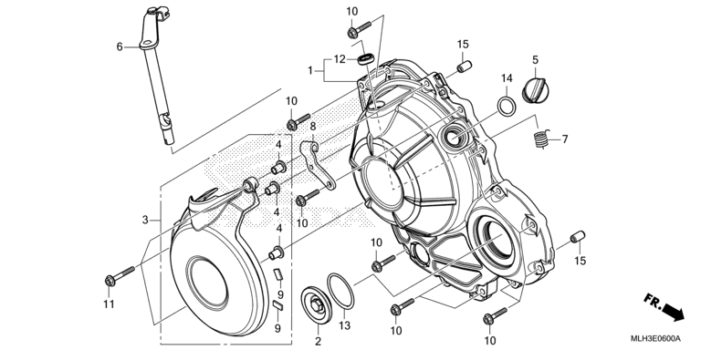 RIGHT CRANKCASE COVER