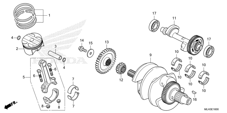 CRANKSHAFT/PISTON