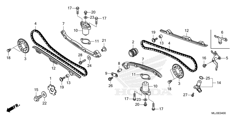 CAM CHAIN/TENSIONER