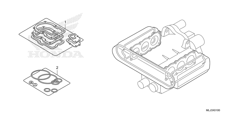 GASKET KIT A