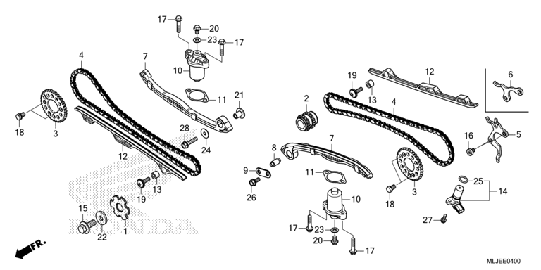 CAM CHAIN/TENSIONER
