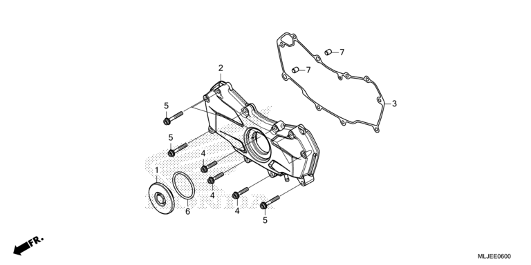 FRONT ENGINE COVER