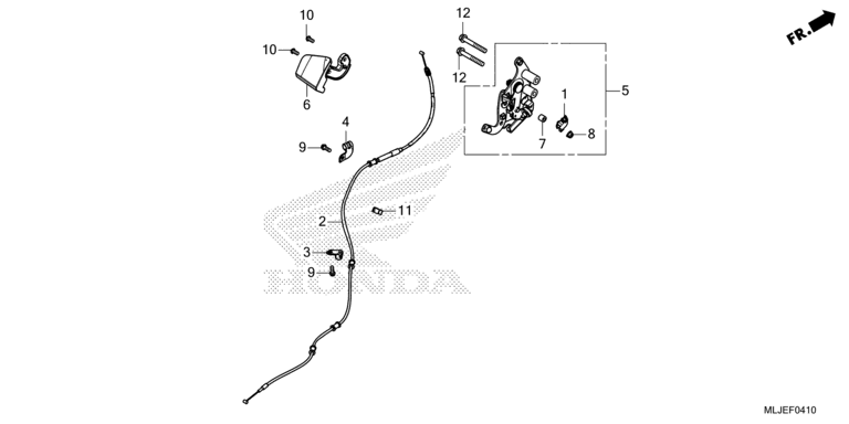 PARKING BRAKE LEVER