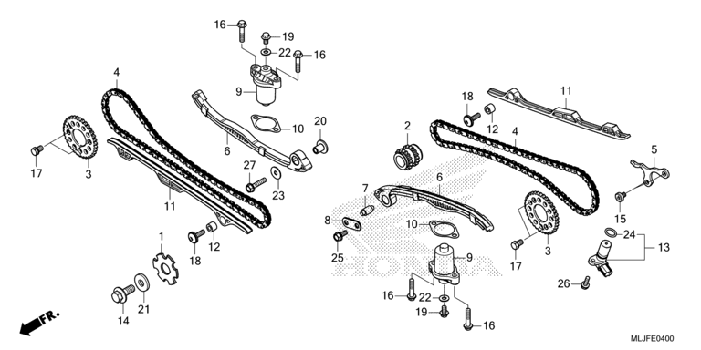CAM CHAIN/TENSIONER