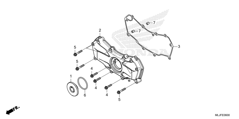 FRONT ENGINE COVER