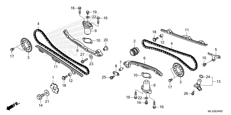 CAM CHAIN/TENSIONER