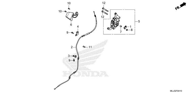 PARKING BRAKE LEVER