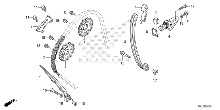 CAM CHAIN/TENSIONER