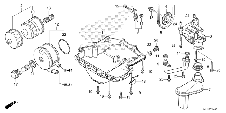 OIL PAN/OIL PUMP