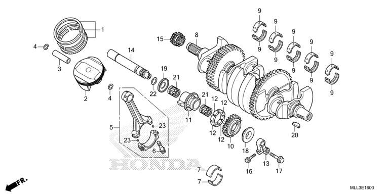 CRANKSHAFT/PISTON