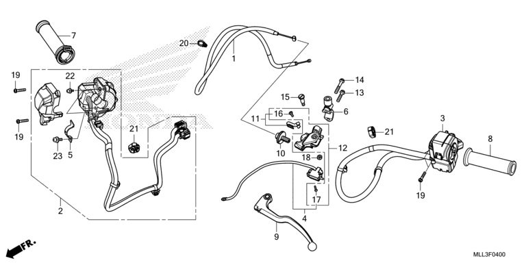 HANDLE LEVER/SWITCH/CABLE