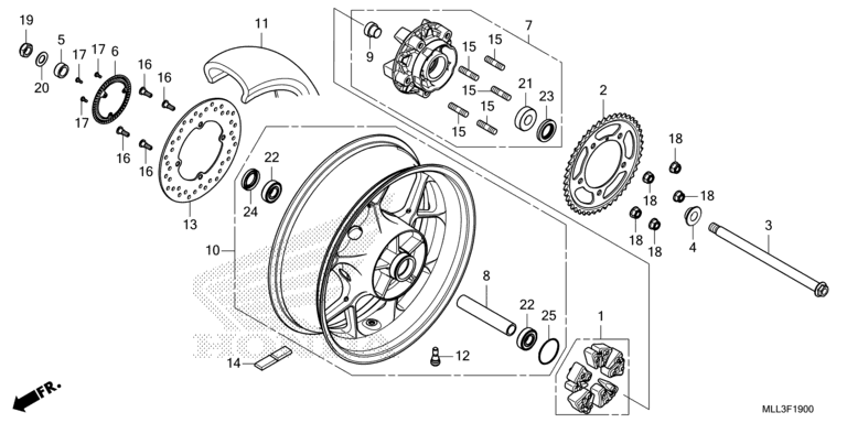 REAR WHEEL