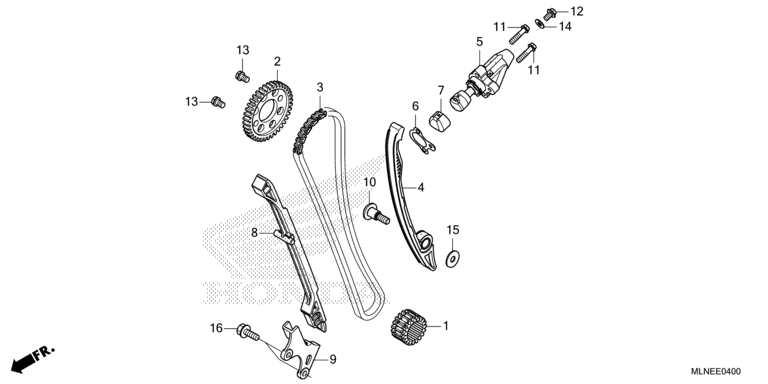 CAM CHAIN/TENSIONER