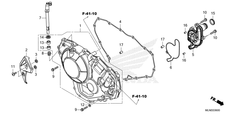 RIGHT CRANKCASE COVER (1)