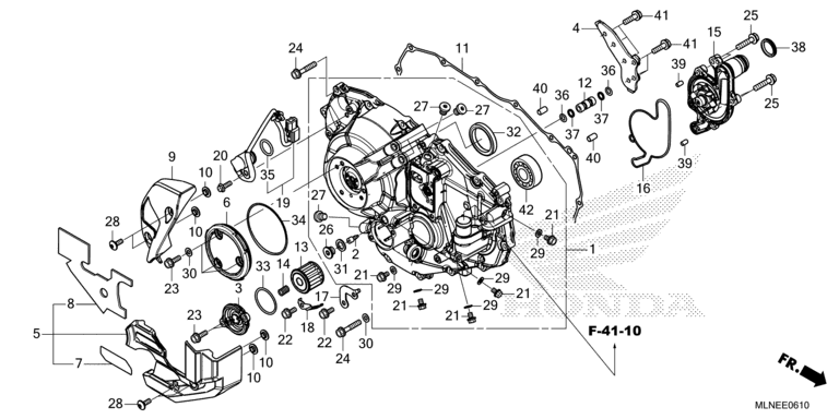 RIGHT CRANKCASE COVER (2)