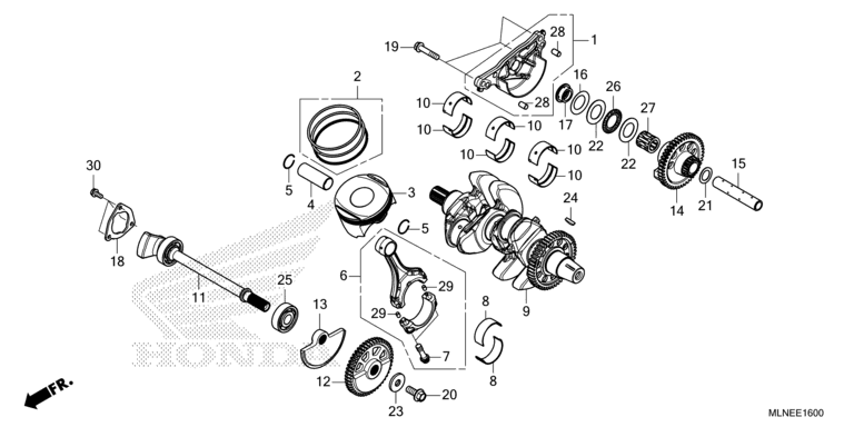CRANKSHAFT/PISTON