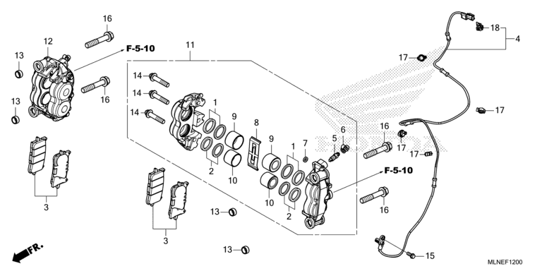 FRONT BRAKE CALIPER