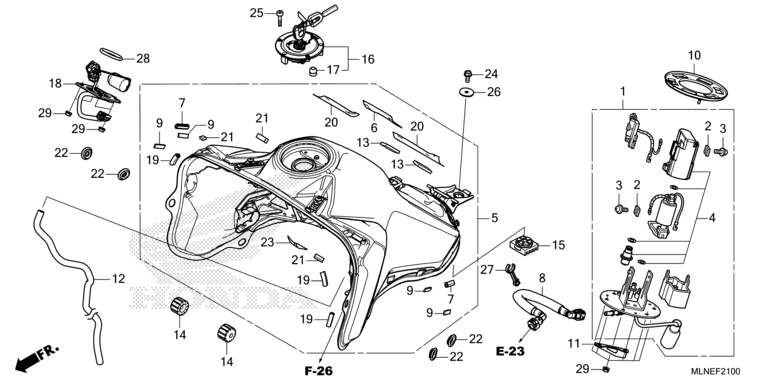 FUEL TANK/FUEL PUMP (1)