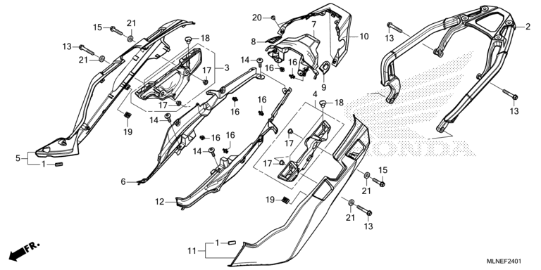 SIDE COVER/REAR CARRIER (2)