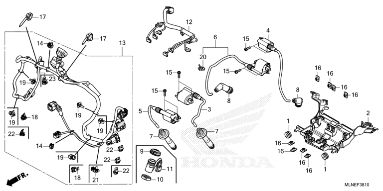 SUB HARNESS/IGNITION COIL