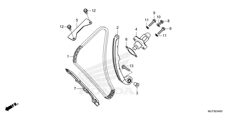 CAM CHAIN/TENSIONER