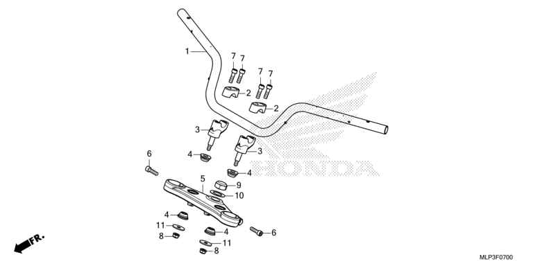 HANDLE BAR/TOP BRIDGE