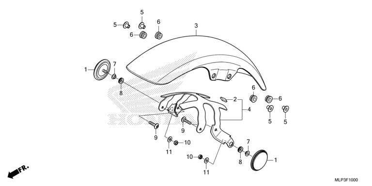 FRONT FENDER