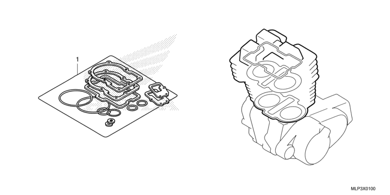 GASKET KIT A