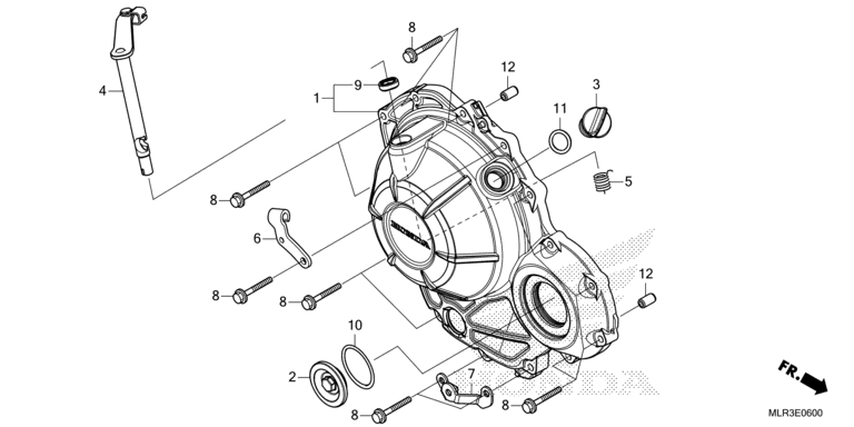 RIGHT CRANKCASE COVER