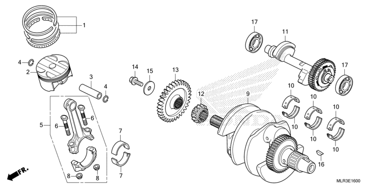 CRANKSHAFT/PISTON
