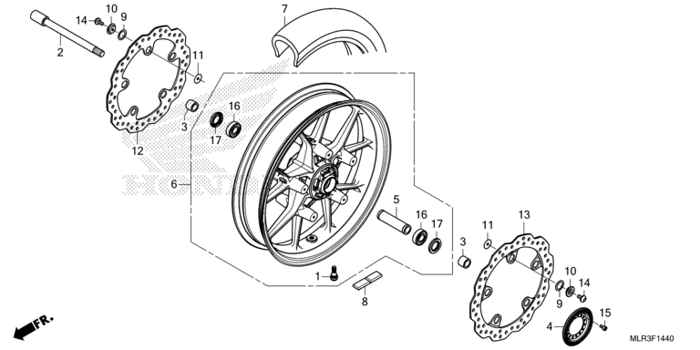 FRONT WHEEL
