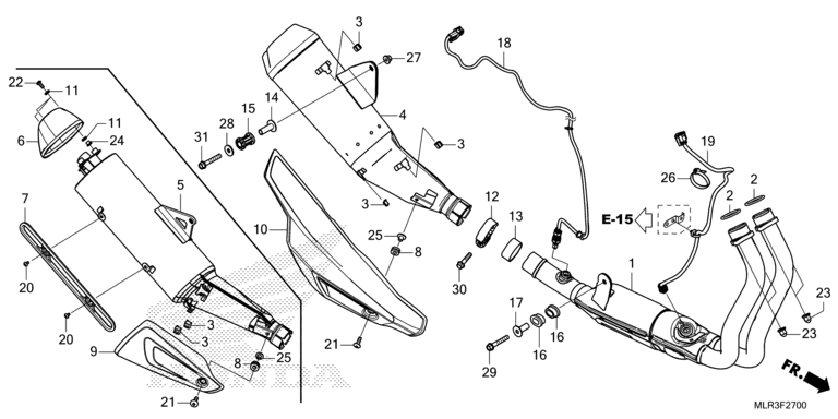 EXHAUST MUFFLER