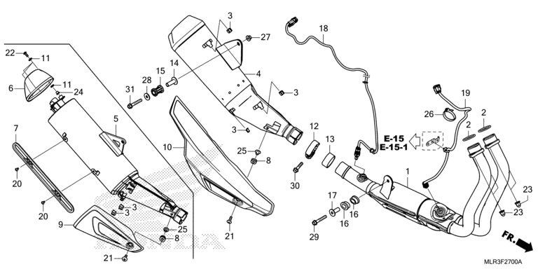 EXHAUST MUFFLER